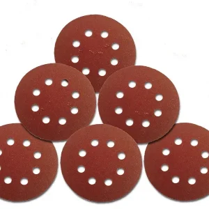 Dischi abrasivi VaGo-Tools Velcro 125 mm carta vetrata 8 fori grana 24 PU: 25 pezzi SV-125-mit-24-5_av