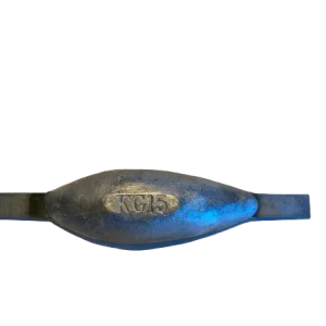 Anodo di magnesio TIPO 15 - 274*95*50, (405mm), ca1.5kg/3,31lb. AZ63-1,5VDc