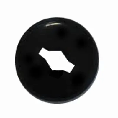 Coperchio per asse guarnitura bici nera