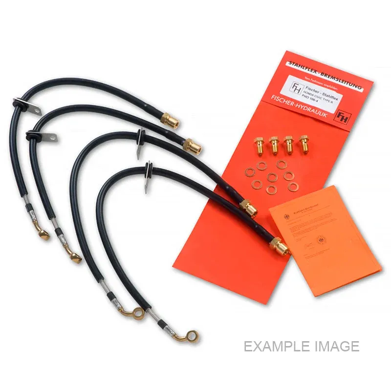 Fischer Stahlflex - Kit tubi freno per Seat Ibiza V Sportcoupe Cupra (6J1 / 6P5)