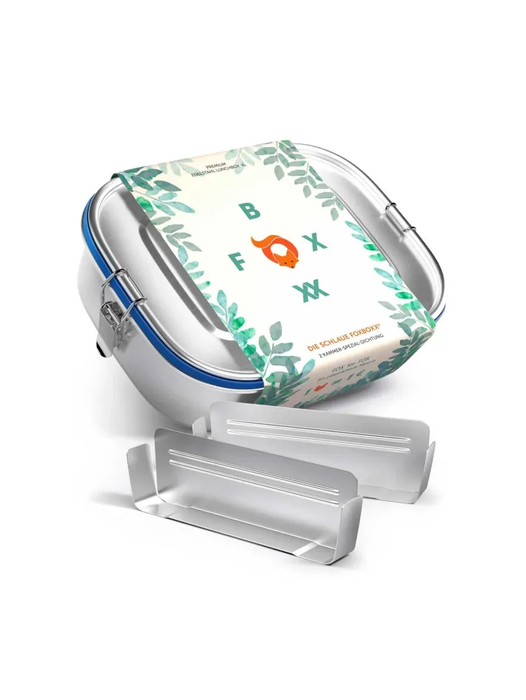 FOXBOXX - 2 sigilli, 5 nastri colorati / grande 1200 ml
