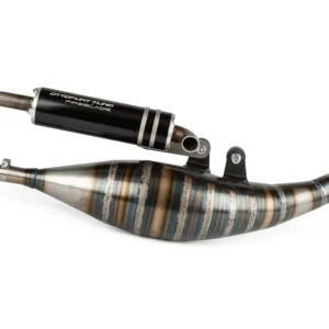 OPU011 Scarico Ottopuntouno R-18 100cc per carter 8.1 Minarelli