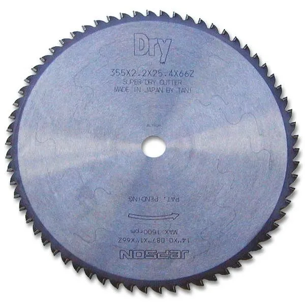 Lama per sega JEPSON 355x2 2x254 mm - 66 denti (ACCIAIO) 78315
