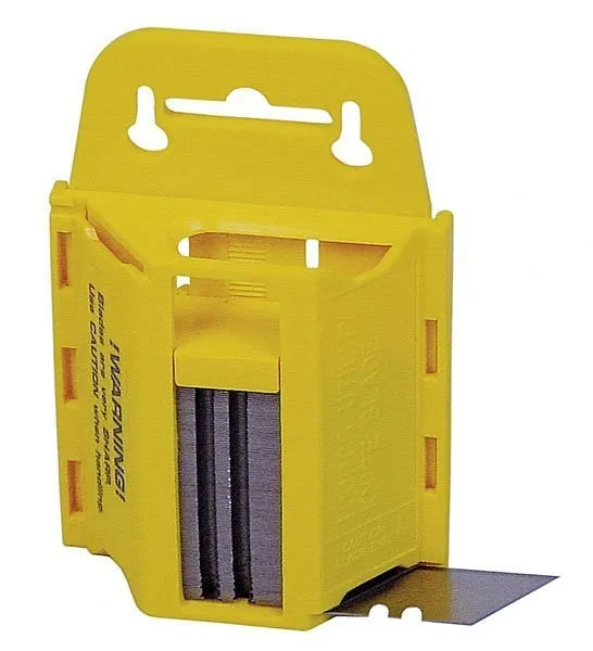 Lame trapezoidali ProGlass un distributore con uno scomparto per lame usate unità di imballo: 100 pezzi TKS-100
