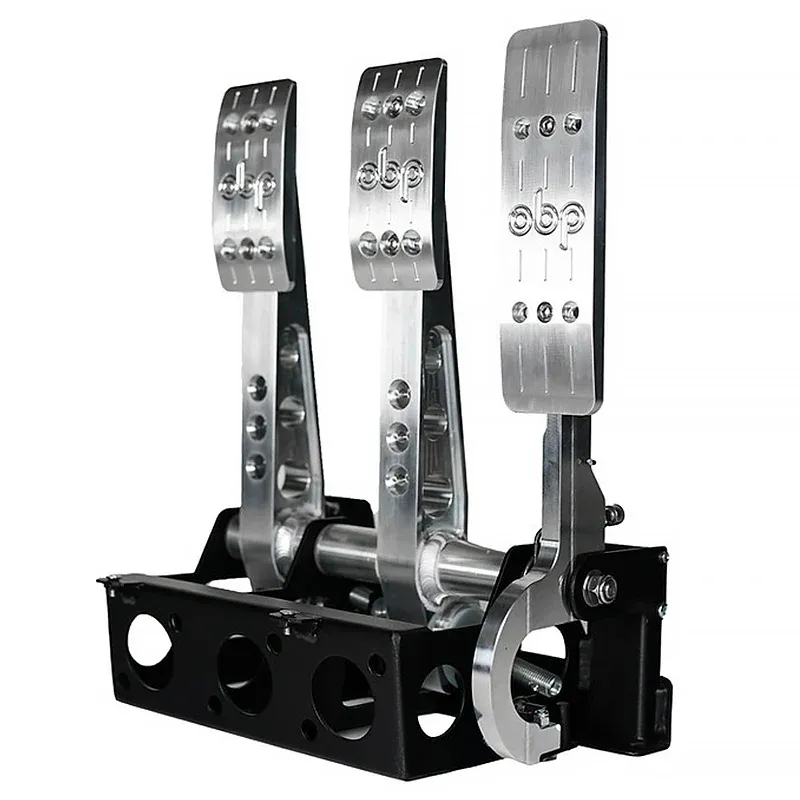 OBP - Pedaliera Pro Racer V2 (larghezza 245 x altezza pedale 320 x profondità 140 mm)