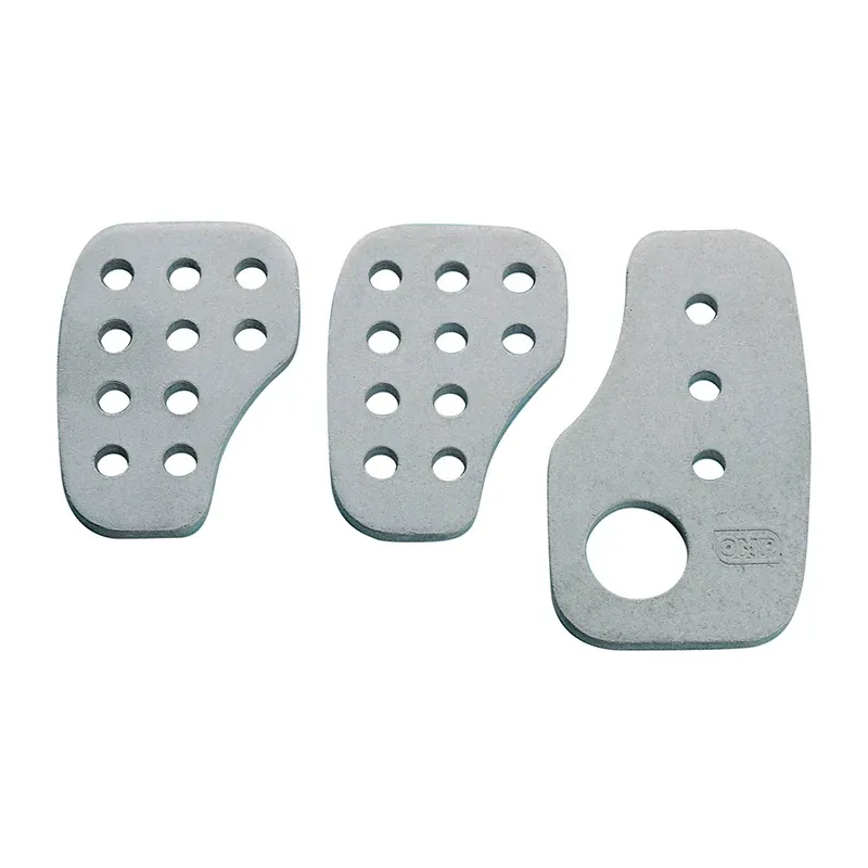 Pedaliera OMP - Alluminio liscio spessore 3 mm (OA-1030)