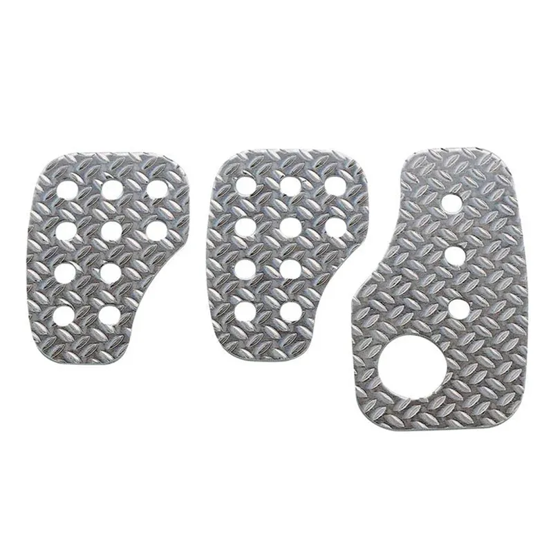 Pedaliera OMP - Alluminio zigrinato spessore 2.5 mm (OA-1050)