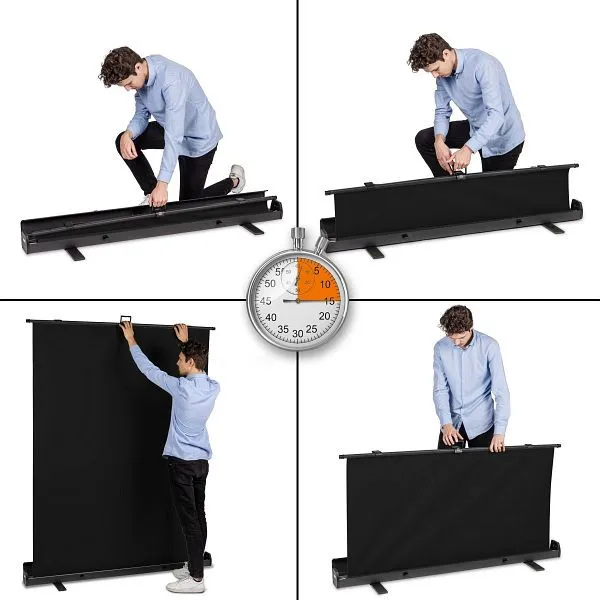 Walimex pro pannello avvolgibile sfondo nero 155x200 23076 Incluso Software di Analisi