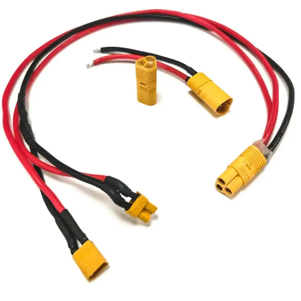 Cavo di collegamento commutato per batteria esterna connettore MT60