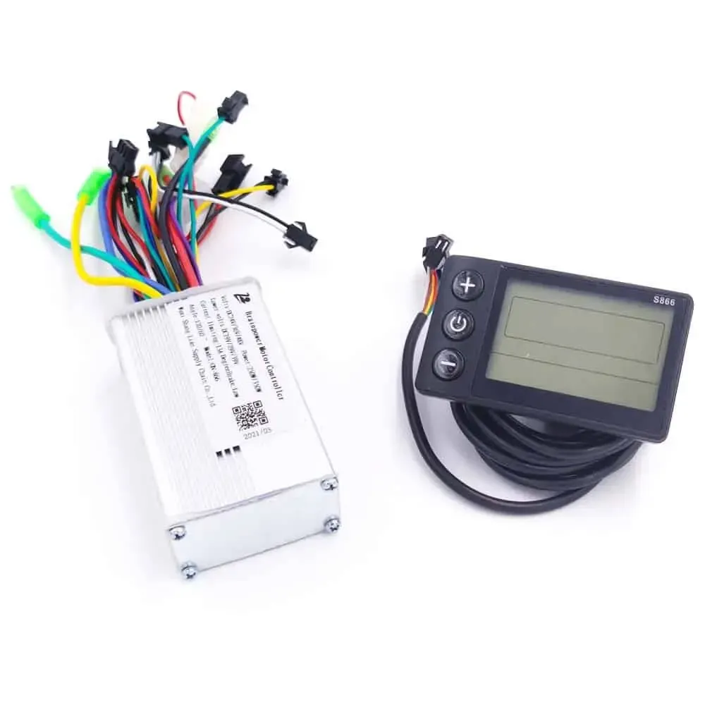 Kit Controller + Display 36V / 48V 250W Display S886 | Monopattino / bici elettrica con pedalata assistita