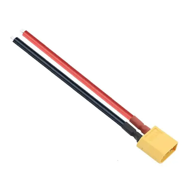 XT60 Connettore Maschio Femmina con Connettore di Alloggiamento Guaina con Cavo di Silicone 14AWG