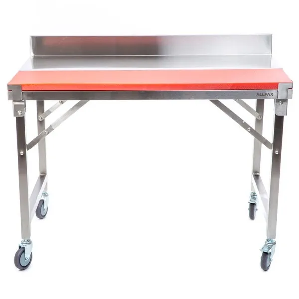 Tavolo da taglio ALLPAX 1200 x 700 x 850 mm pieghevole 10013695