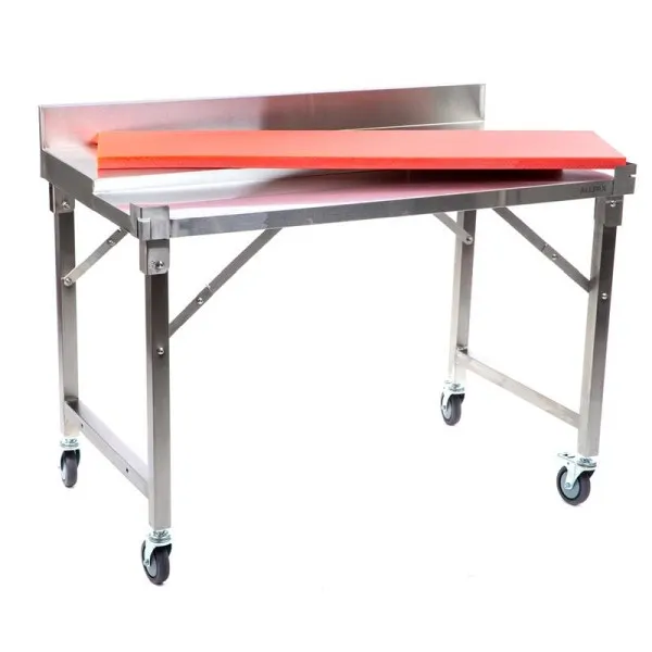 Tavolo da taglio ALLPAX 1200 x 700 x 850 mm pieghevole 10013695