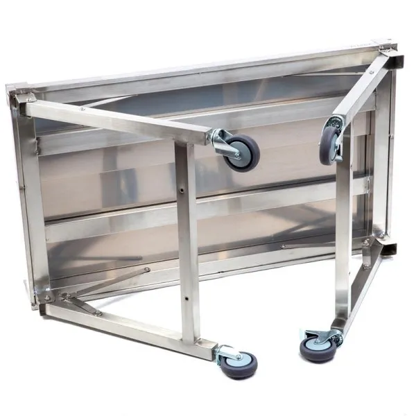 Tavolo da taglio ALLPAX 1200 x 700 x 850 mm pieghevole 10013695