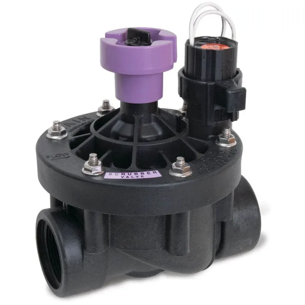 Rain Bird PESB Scrubber Valves Flow Control con Custodia Plastica Rigida