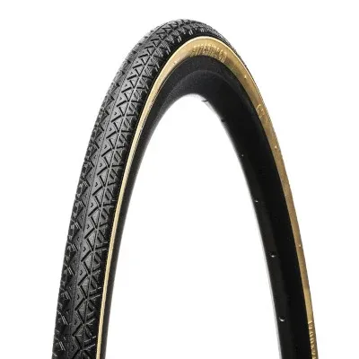 Copertone bici da strada 700 x 28C Hutchinson GT Nero e beige