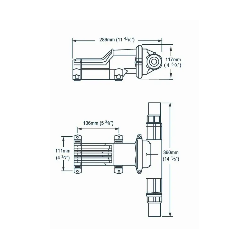 POMPA MACERATRICE GULPER 12V - 1603070 - WHALE
