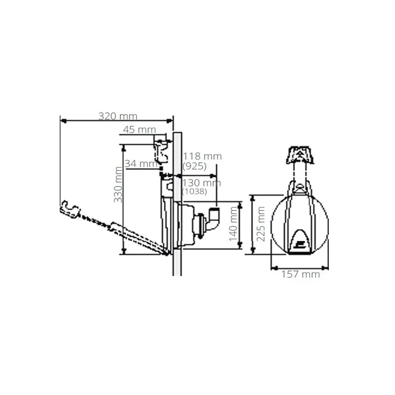POMPA MANO MOD.925 SENZA -PASS