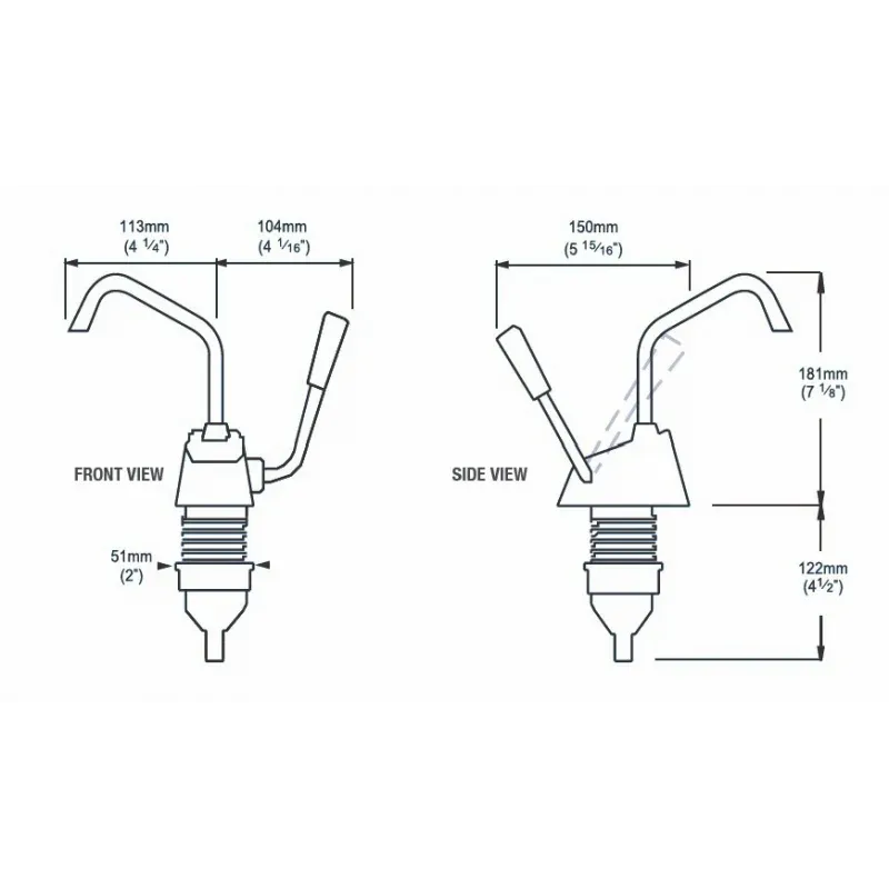 POMPA MANUALE FLIPPER