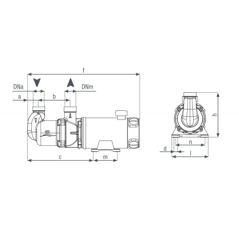POMPA MV44 G 24V - 1616603 - GIANNESCHI & RAMACCIOTTI