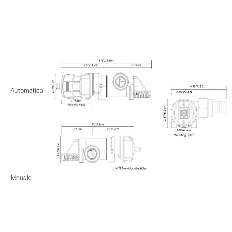 POMPA RULE LP900S AUTOMATICA 12 V - 1616095 - RULE