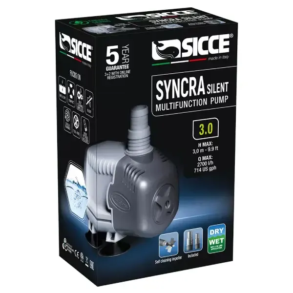 Pompa Syncra Silent 3.0 SICCE - fino 2700 L/h
