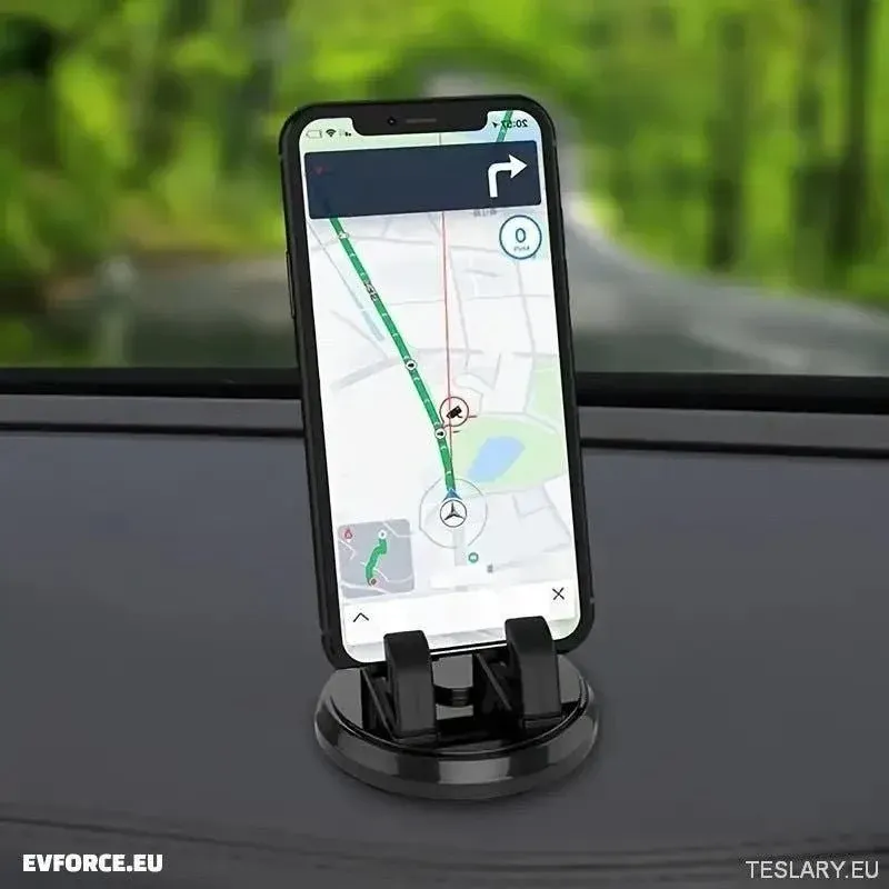 Montaggio del telefono per auto da aspirazione 360 ° per Tesla, BYD, MG e altri veicoli elettrici