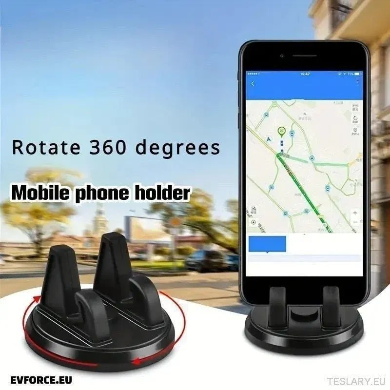 Montaggio del telefono per auto da aspirazione 360 ° per Tesla, BYD, MG e altri veicoli elettrici
