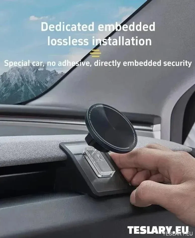 Porta del telefono magnetico per modelli Tesla 3+ Highland