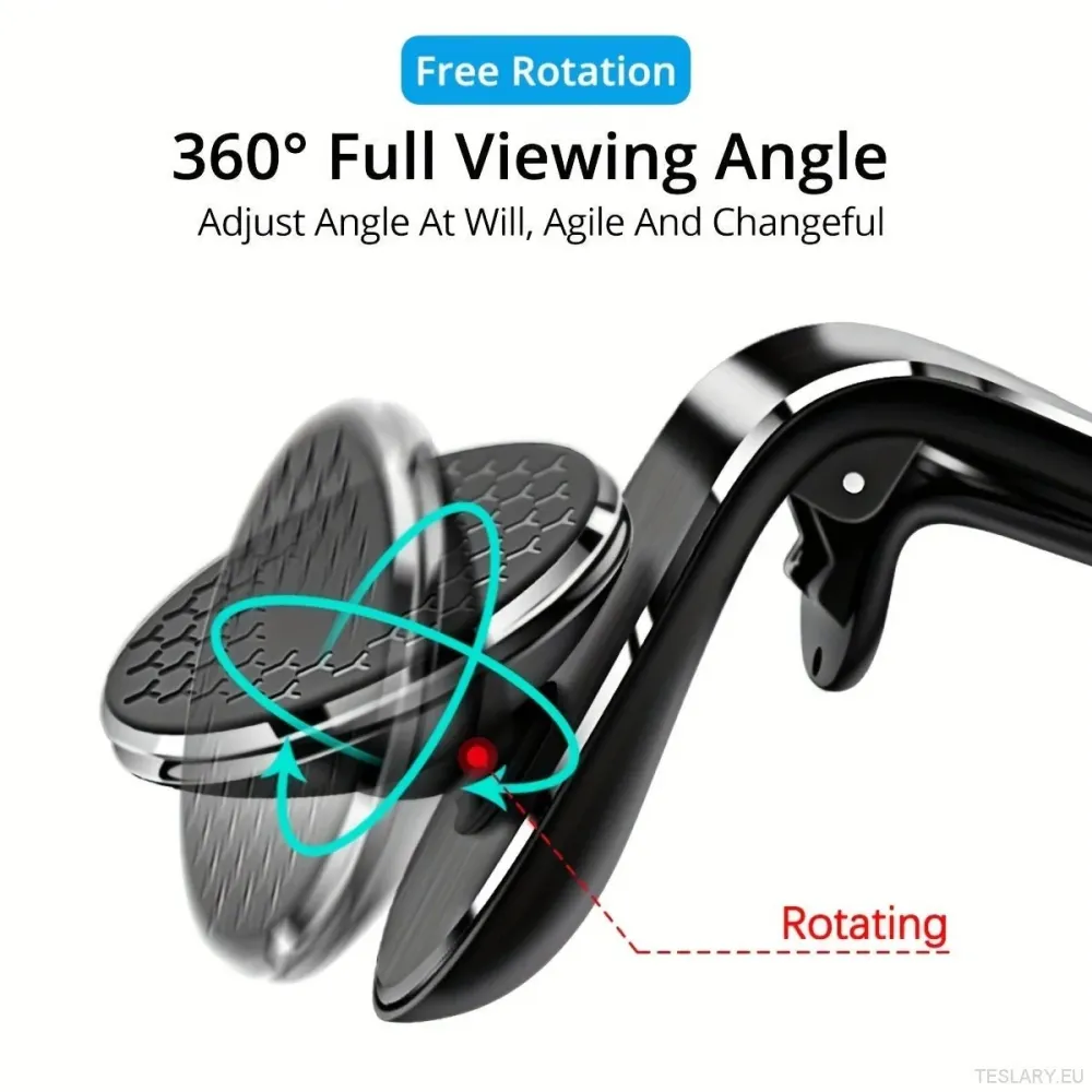 Porta telefonica per auto magnetica Stit Air Am Air Magnet Mount Auto Smartphone GPS Supporto mobile nella staffa per auto...