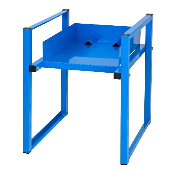 Portabotti ADB per botti da 30 e 60 litri azzurro (RAL 5012) 91005 con Supporto Muro
