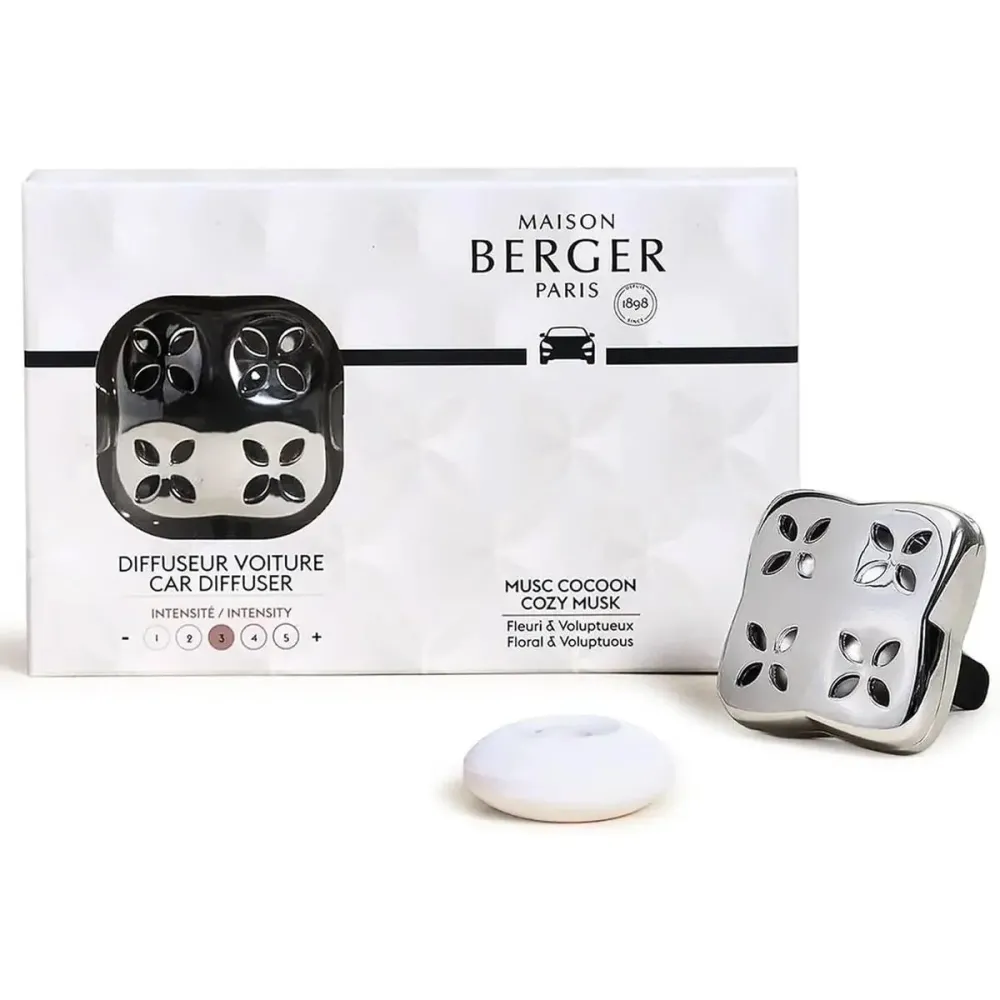 MAISON BERGER Diffusore Per Auto Cosy Con Ricarica Musc Cocoon - 7799