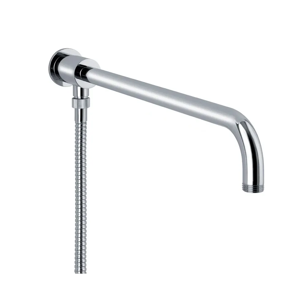 Braccio doccia diametro 20 mm con deviatore ottone - Conformità UNI EN