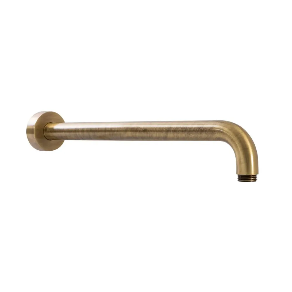 Braccio doccia lusso tondo ottone lunghezza 400mm bronzo Resistente agli Oli