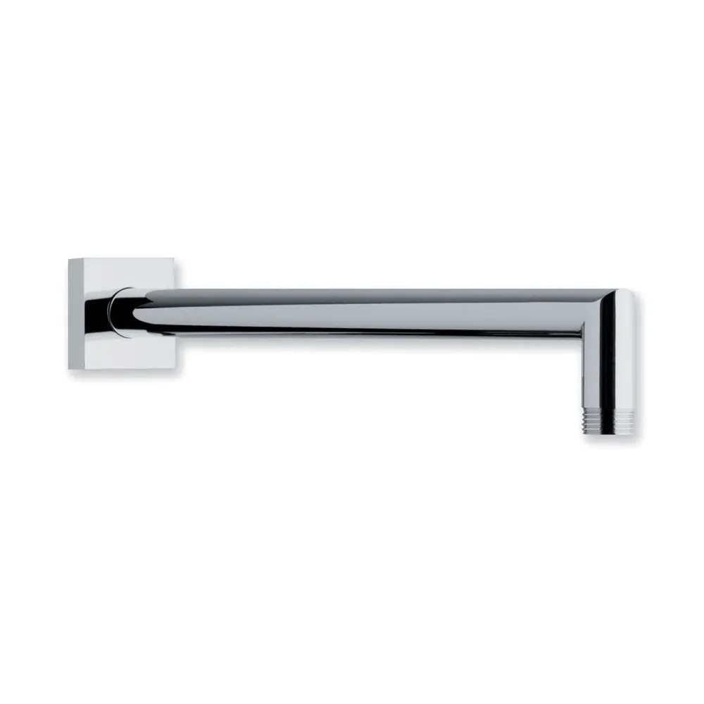 Braccio doccia tondo 20mm ottone con rosone quadro | Protezione Garantita
