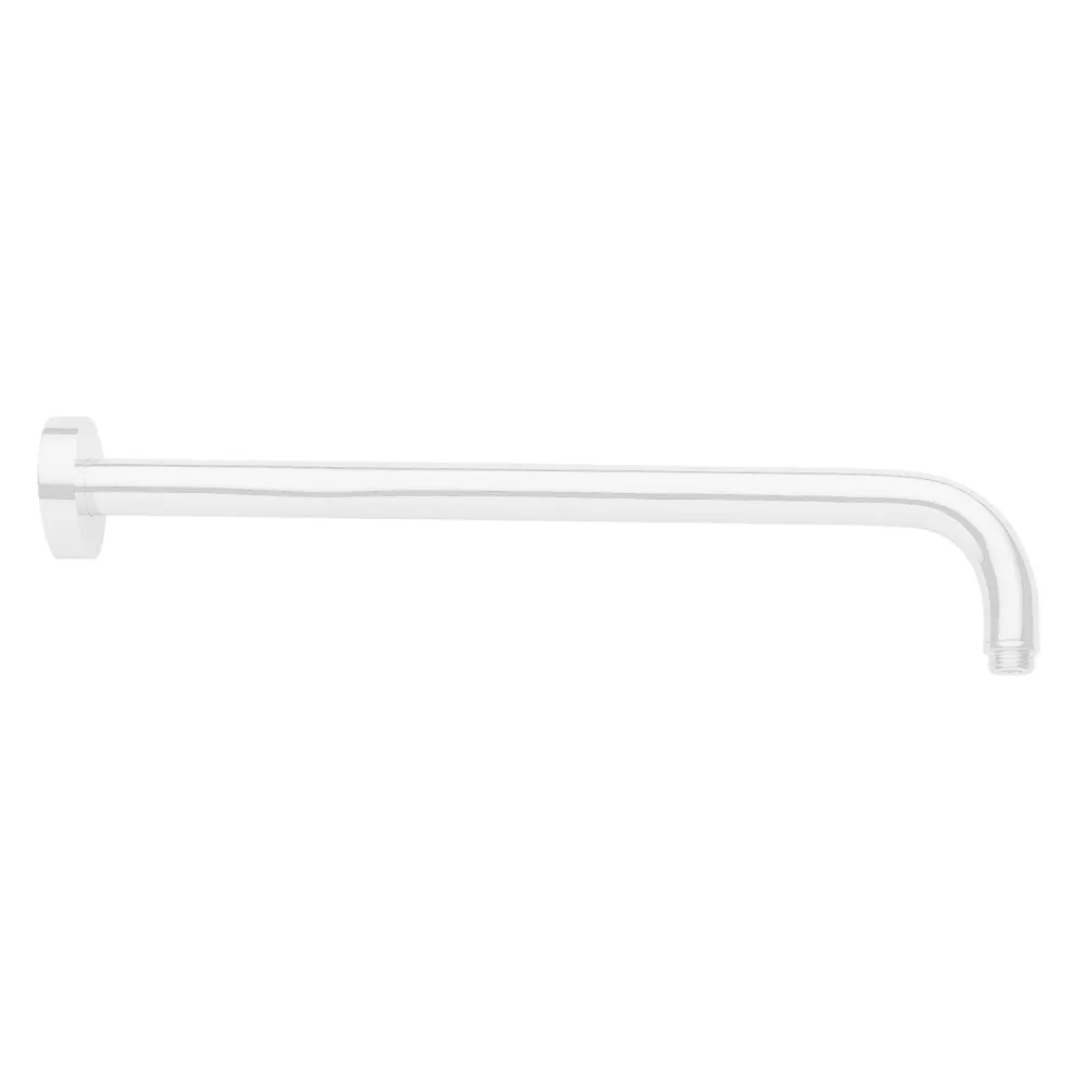 Braccio doccia tondo 40 cm ottone Bianco Opaco Paffoni - Conformità UNI EN