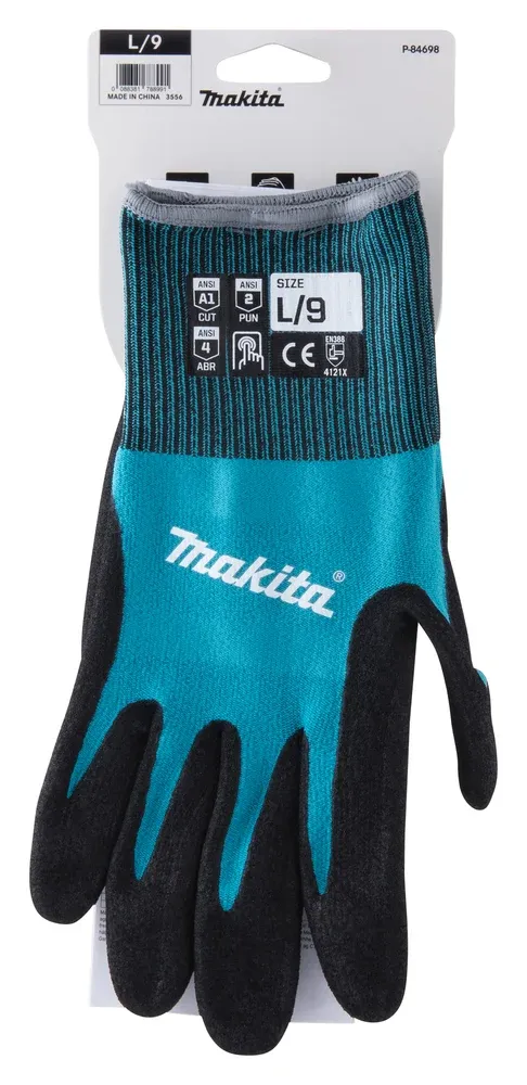 Guanti MAKITA resistenti al taglio FITKNIT™ livello 1 TAGLIA L - P-84698