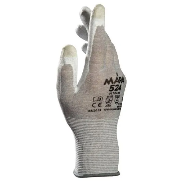 Guanti MAPA ESD Ultrane 524 taglia 6 PU: 96 paia 2199077760