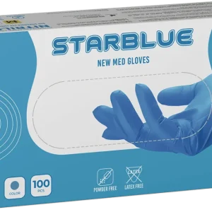 Guanti monouso nitrile 3,5gr 100pz - VAM Starblue Supply