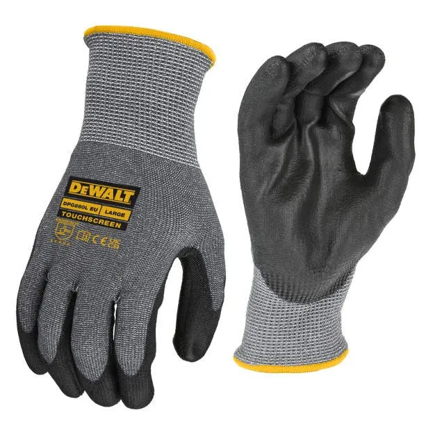 Guanti nylon antitaglio perfetto per touchscreen TAGLIA 9/L - DPG860L
