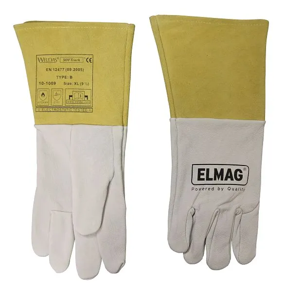 Guanti per saldatura ELMAG 5 dita WELDAS 10-1009