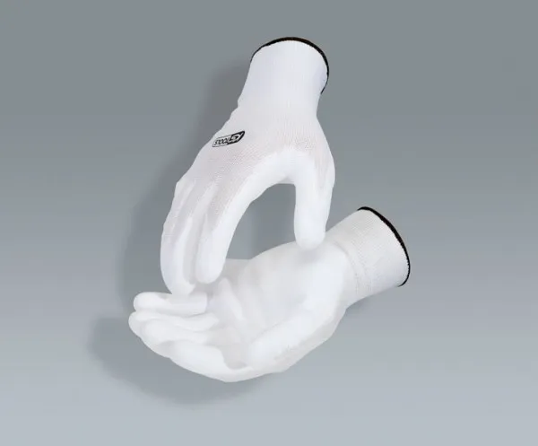 Guanti KS Tools micro maglia ottimo bianchi 9 confezione da 12 310.0450