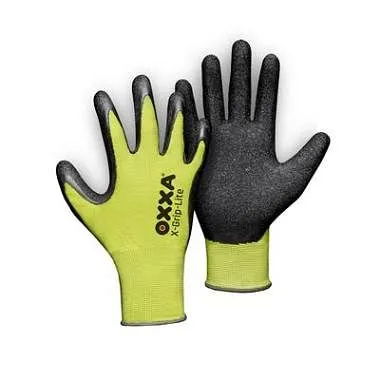 Guanto OXXA X-Grip-Lite 51-025 nero / giallo PU: 12 paia misura: 10 15102510