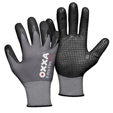 Guanto OXXA X-Pro-Flex Plus 51-295 nero / grigio PU: 12 paia misura: 10 15129510