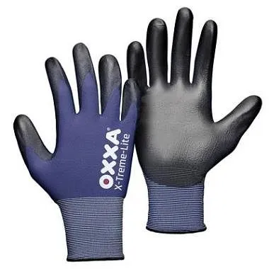 Guanto OXXA X-Treme-Lite 51-100 nero / blu PU: 12 paia misura: 11 15110011