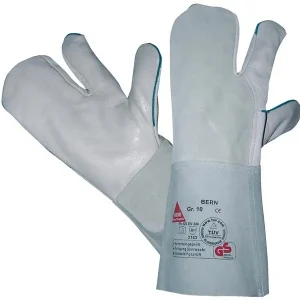 Hase Safety BERN guanti per saldatura pelle fiore di mucca/crosta versione 3 FG taglia: 10 UI: 6 paia 316000-10