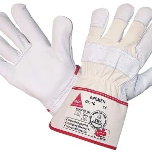 Hase Safety BREMEN guanti di sicurezza 5 gambe pelle piena taglia: 8 PU: 12 paia 291000-8