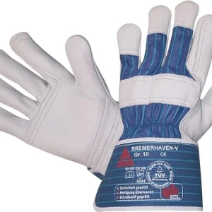 Hase Safety BREMERHAVEN-V guanti di sicurezza 5 gambe pelle saturato fiore taglia: 9 PU: 12 paia 291200-9