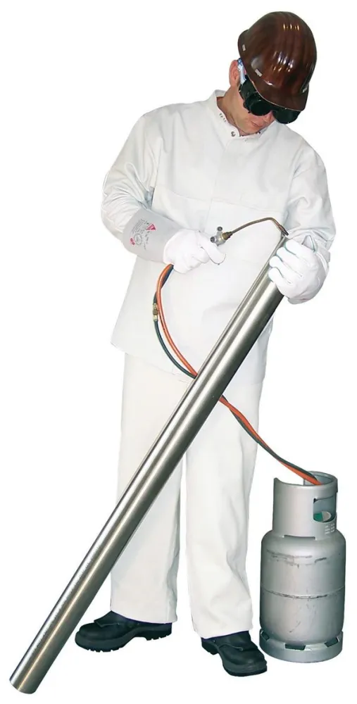 Hase Safety BURY TRADIZIONALE - salopette da saldatura pelle piena taglia: M 509220-M