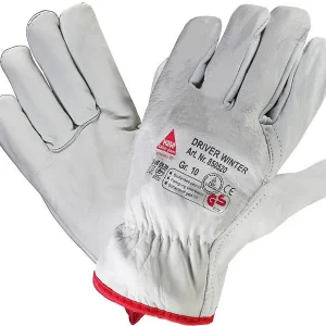 Hase Safety DRIVER-WINTER guanti di sicurezza 5 gambe pelle carico fiore taglia: 11 PU: 12 paia 850520-11